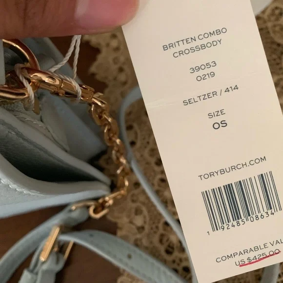 Beautiful Tory Burch Chain Crossbody 🦋